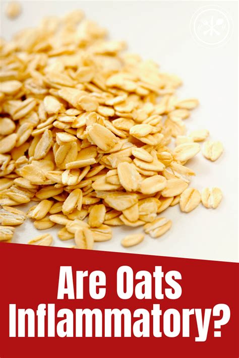 Are oats inflammatory?