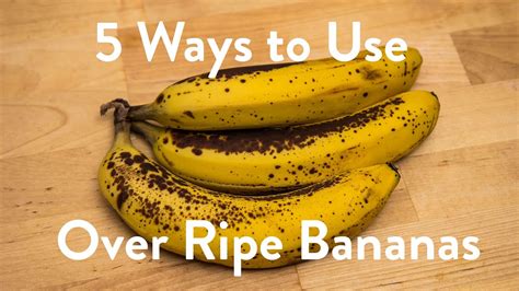 Are overripe bananas safe to eat?