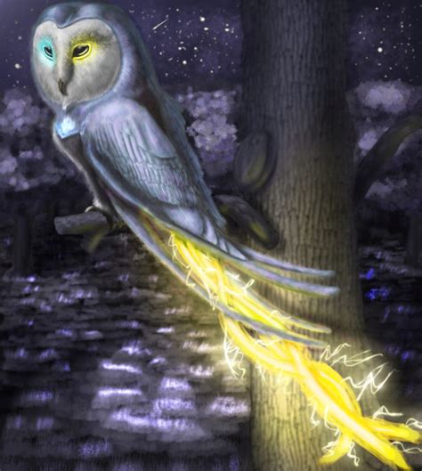 Are owls associated with magic?