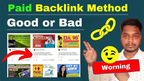 Are paid backlinks bad?