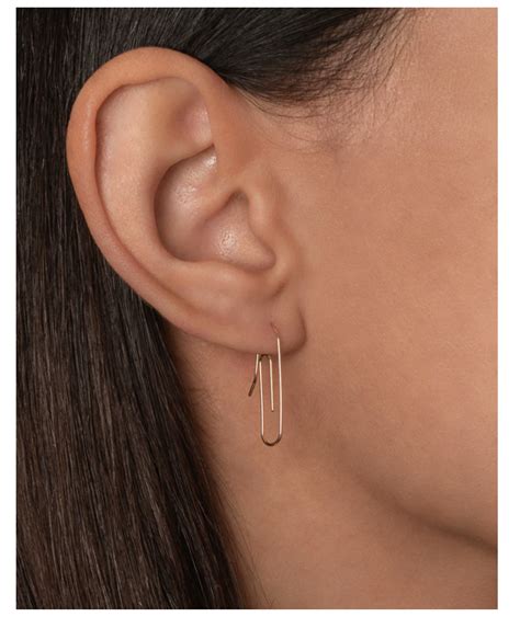 Are paperclip earrings in style?