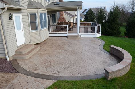 Are patios concrete or cement?