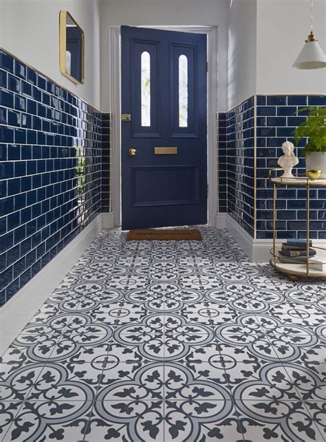 Are patterned tiles out of fashion?