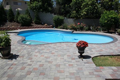 Are pavers good for pool deck?