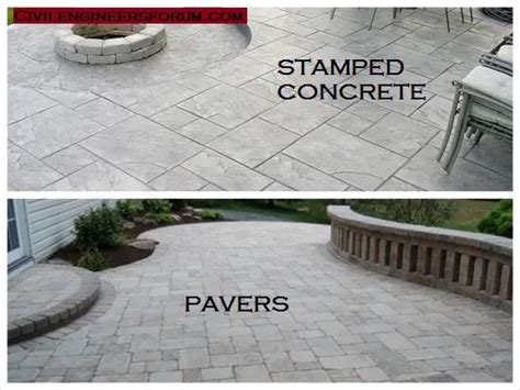 Are pavers more slippery than concrete?