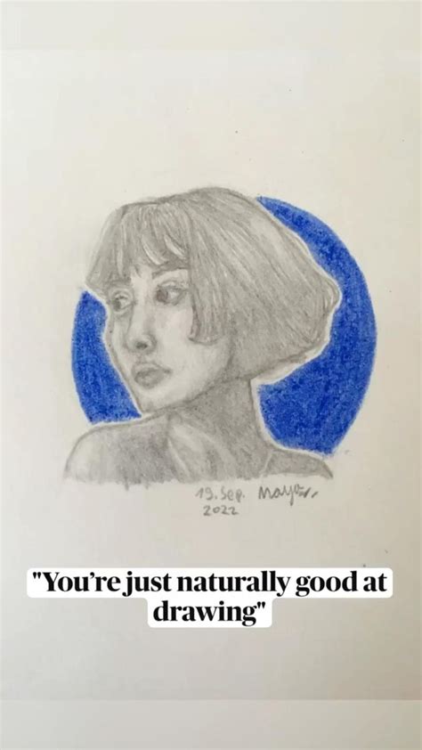 Are people naturally good at drawing?