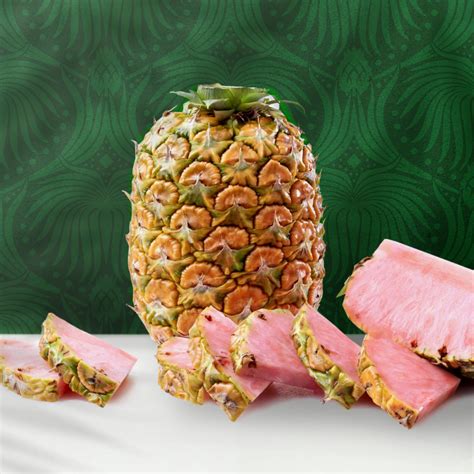Are pink pineapples natural?