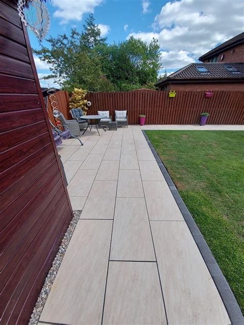 Are porcelain patio slabs slippery?