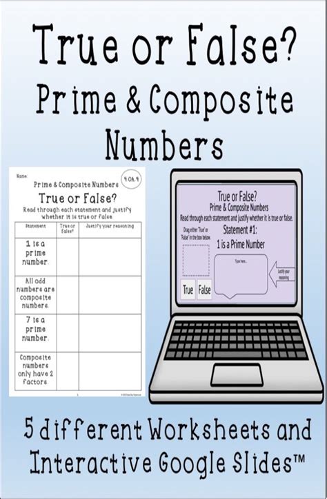 Are prime numbers finite True or false?