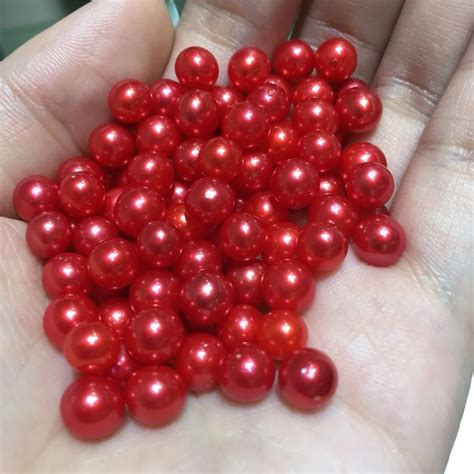 Are red pearls real?