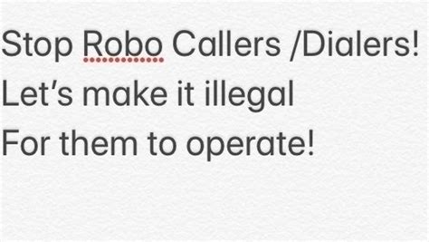 Are robo dialers illegal?
