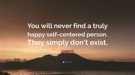 Are self-centered people happy?