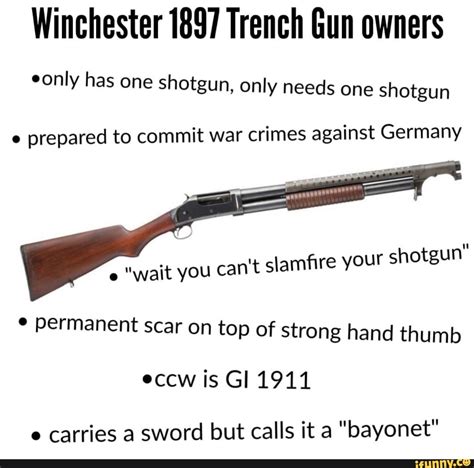 Are shotguns a war crime?