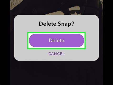 Are snaps actually deleted?