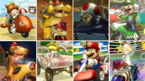 Are some Mario Kart characters better?