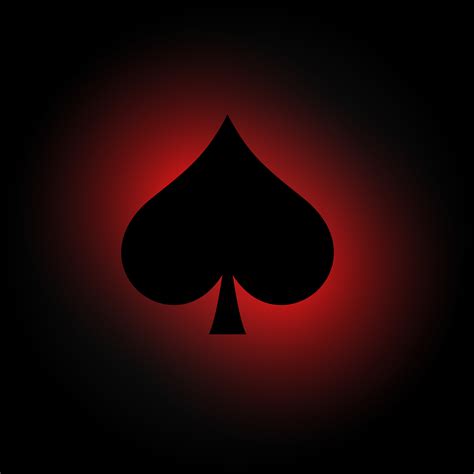Are spades ever red?