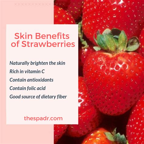 Are strawberries good for skin?