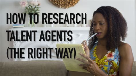 Are talent agents necessary?