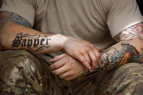 Are tattoos OK in the Army?