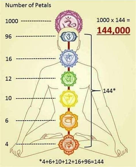 Are there 144 chakras?