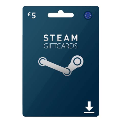 Are there 5 euro Steam cards?