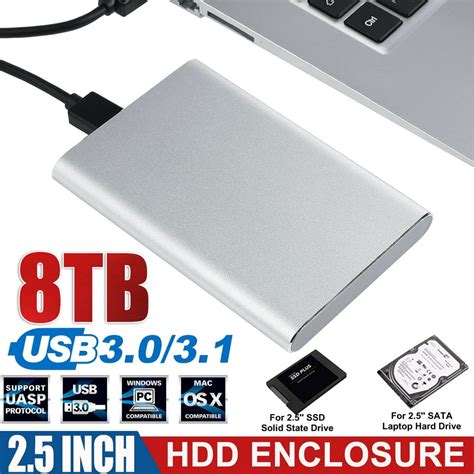 Are there 8TB portable SSD?
