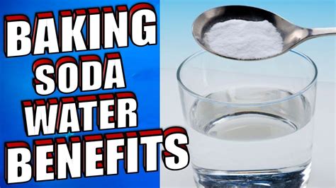 Are there any benefits to drinking baking soda and water?