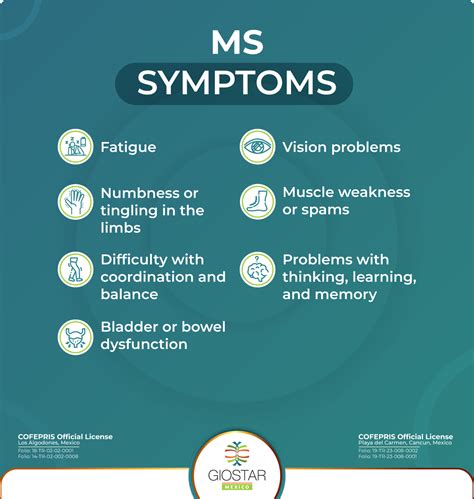 Are there any physical signs of MS?