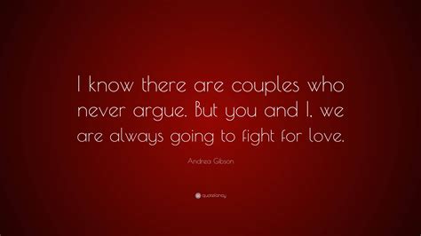 Are there couples who never argue?