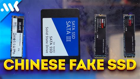 Are there fake SSD?