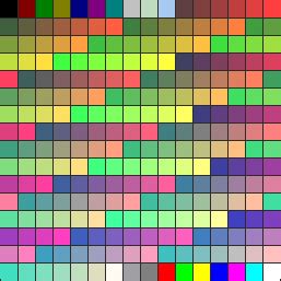 Are there only 256 colors?