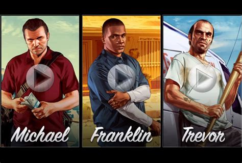 Are there only 3 characters in GTA 5?