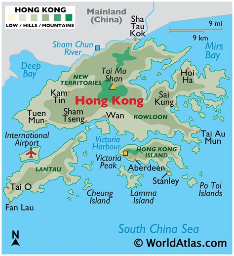 Are there towns in Hong Kong?