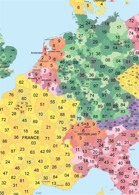 Are there zip codes in Europe?