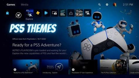 Are they going to add themes to PS5?