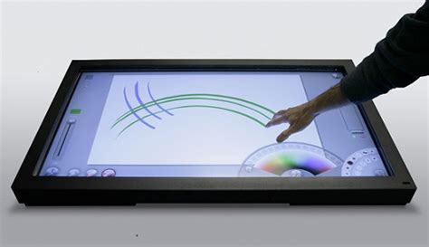 Are touch screens plastic?