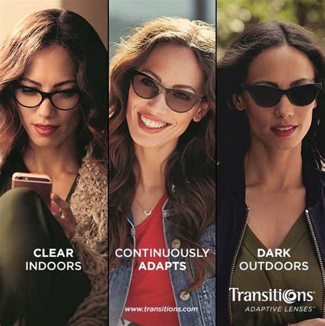 Are transitions the same as sunglasses?