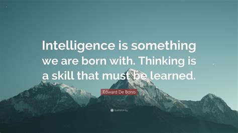Are we born with a skill?