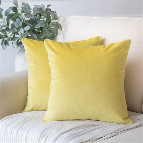 Are yellow pillows OK?