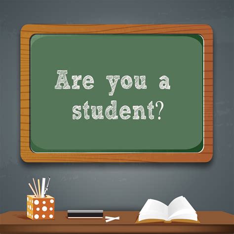 Are you a student or an student?
