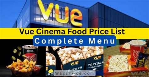 Are you allowed food in Vue?