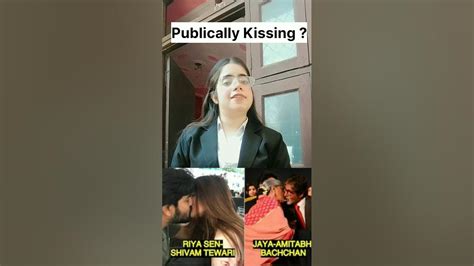 Are you allowed to kiss in public?