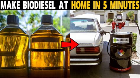 Are you allowed to make your own biodiesel?