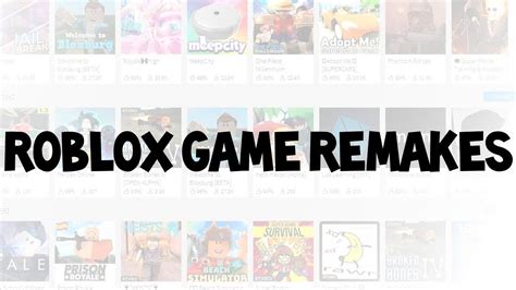 Are you allowed to remake games on Roblox?