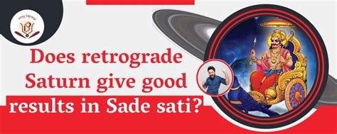 At what age Saturn gives good results?