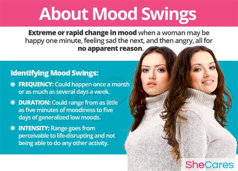 At what age do girls get mood swings?
