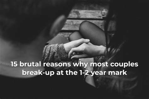 At what age do most couples break up?