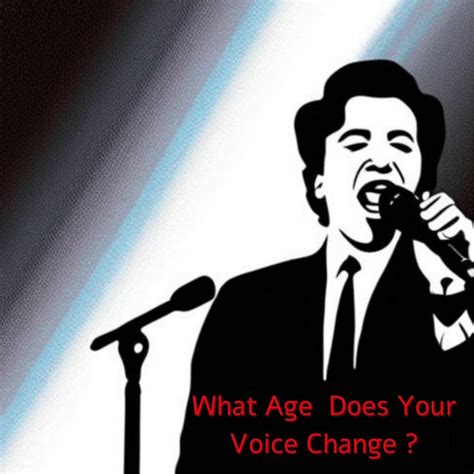 At what age is your singing voice the best?