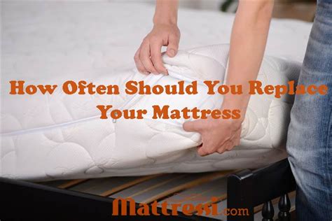 At what age should you replace mattresses?