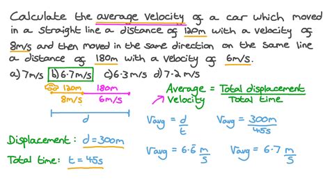At what condition average velocity should be calculated?